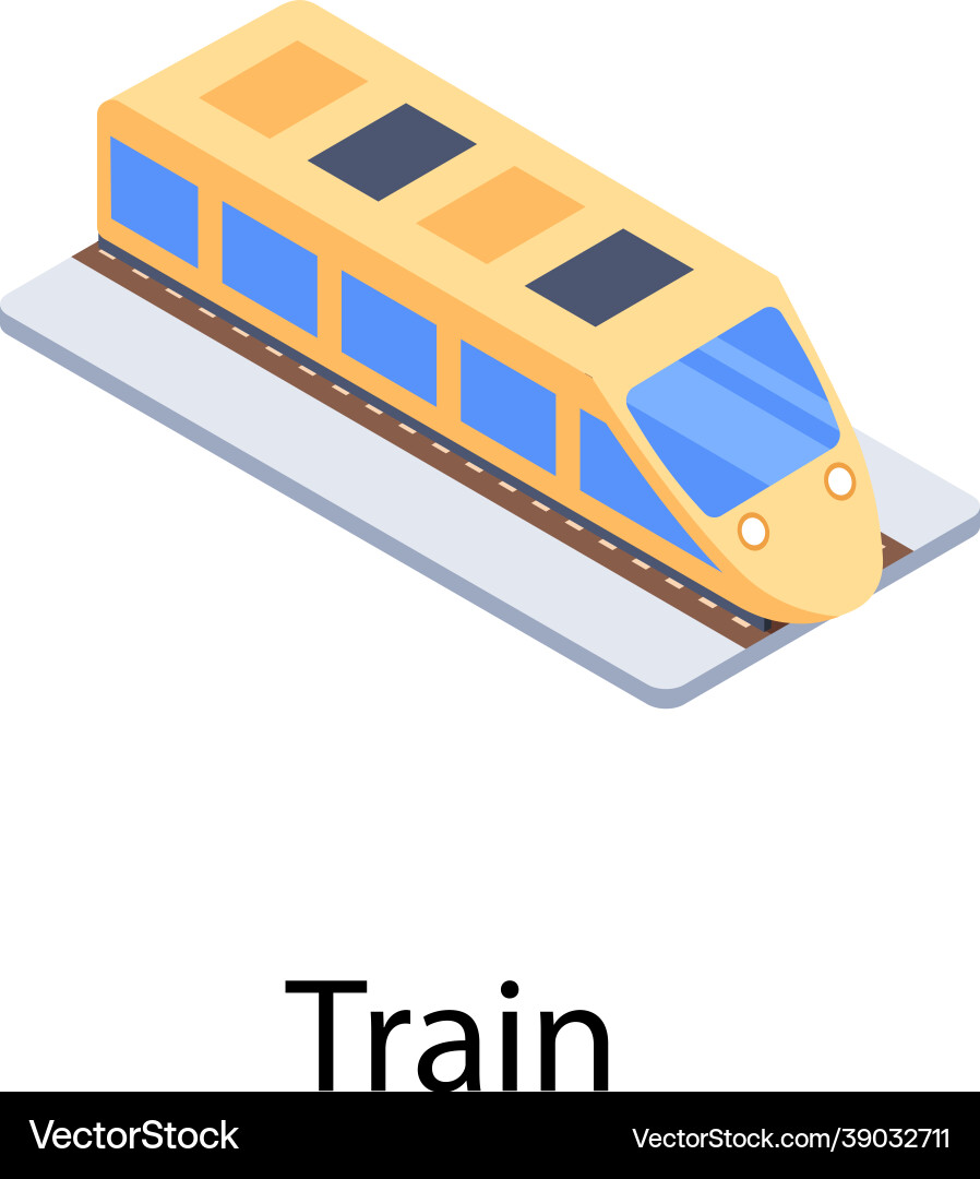 Train Royalty Free Vector Image - VectorStock