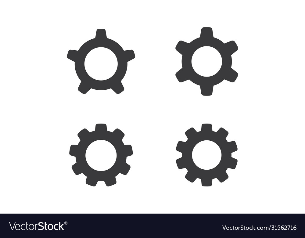 Gear Logo Template Royalty Free Vector Image - Vectorstock