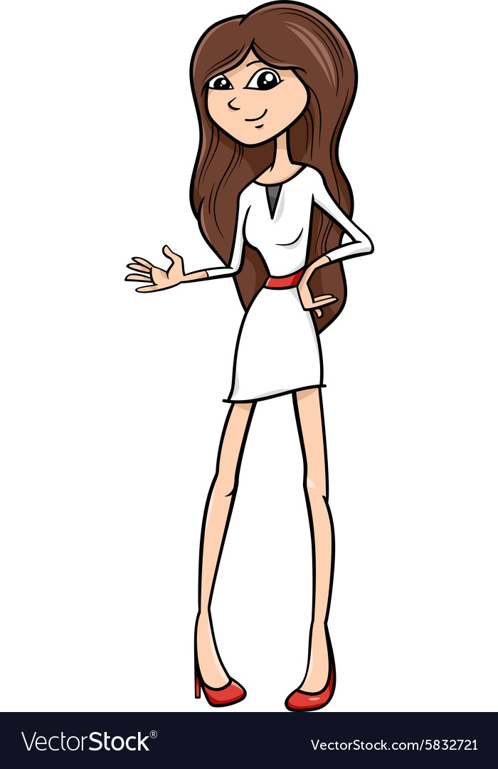 Top 173+ Thin woman cartoon