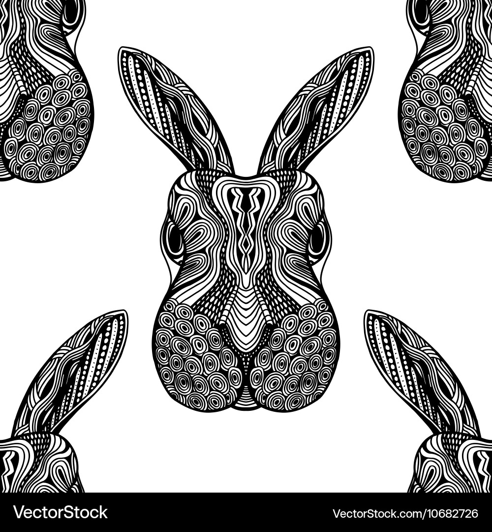 Animal seamless pattern Royalty Free Vector Image