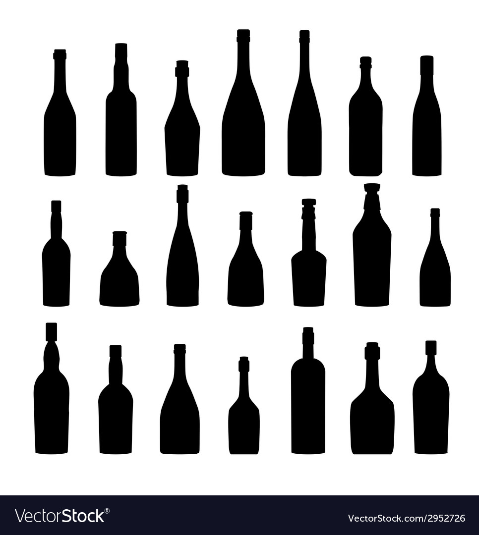 Bottles Royalty Free Vector Image - VectorStock