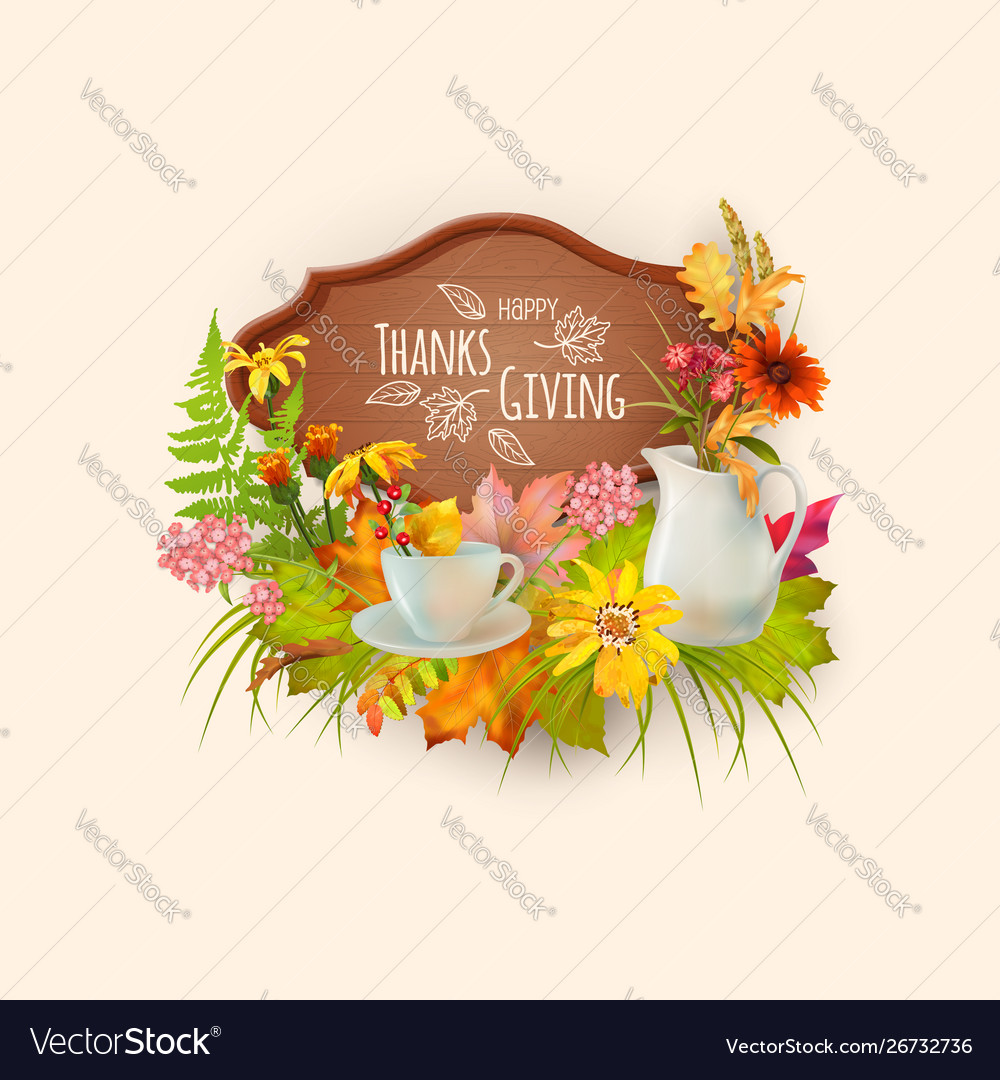 Happy thanksgiving card