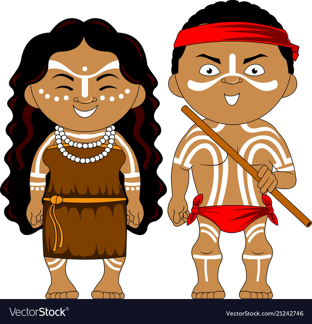 Australia Aborigines Royalty Free Vector Image