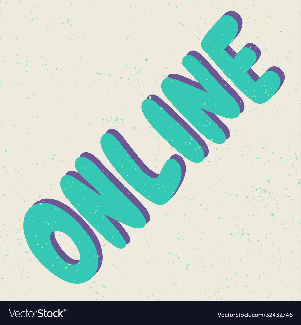 Online Sticker For Social Media Content Royalty Free Vector 5747