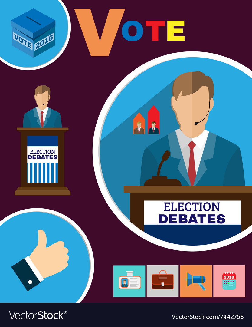 political election debates 2016
