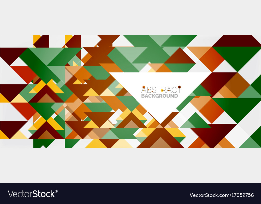 Triangle Pattern Design Background Royalty Free Vector Image 5706