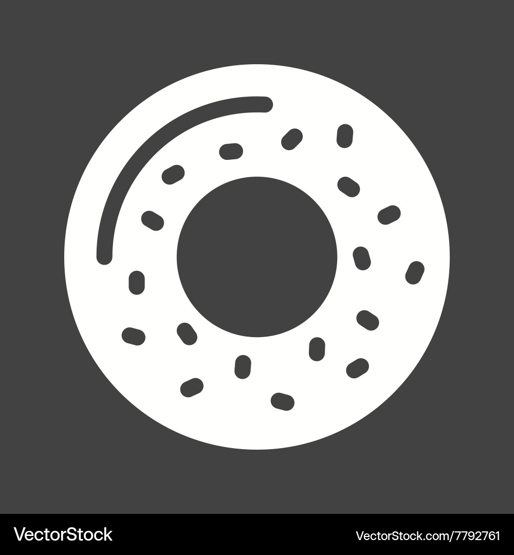 Doughnut Royalty Free Vector Image - VectorStock