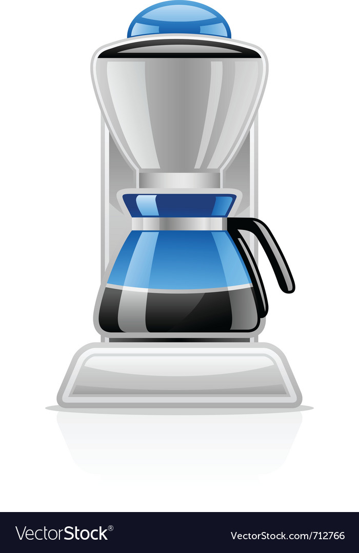 Coffee maker Royalty Free Vector Image VectorStock
