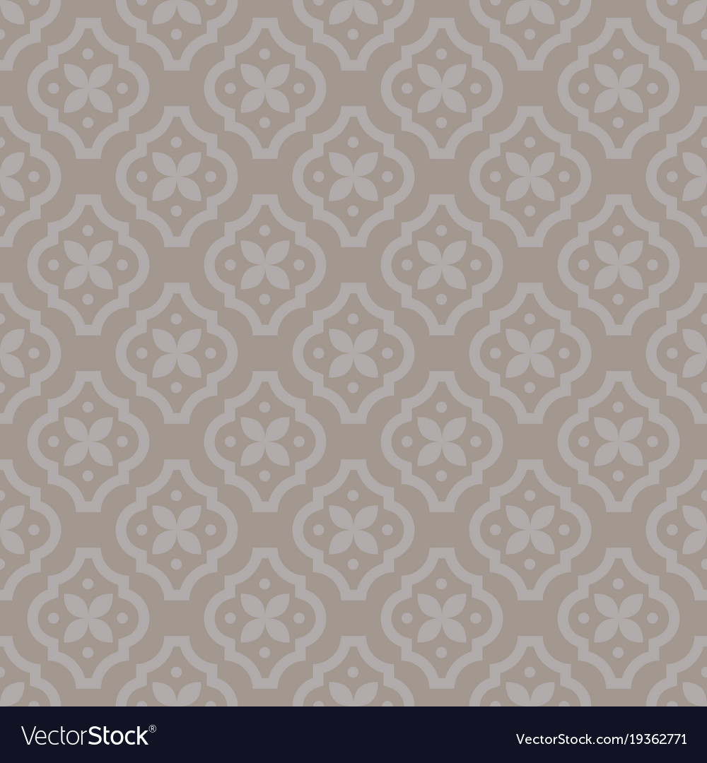 Quatrefoil Classic Seamless Pattern Royalty Free Vector