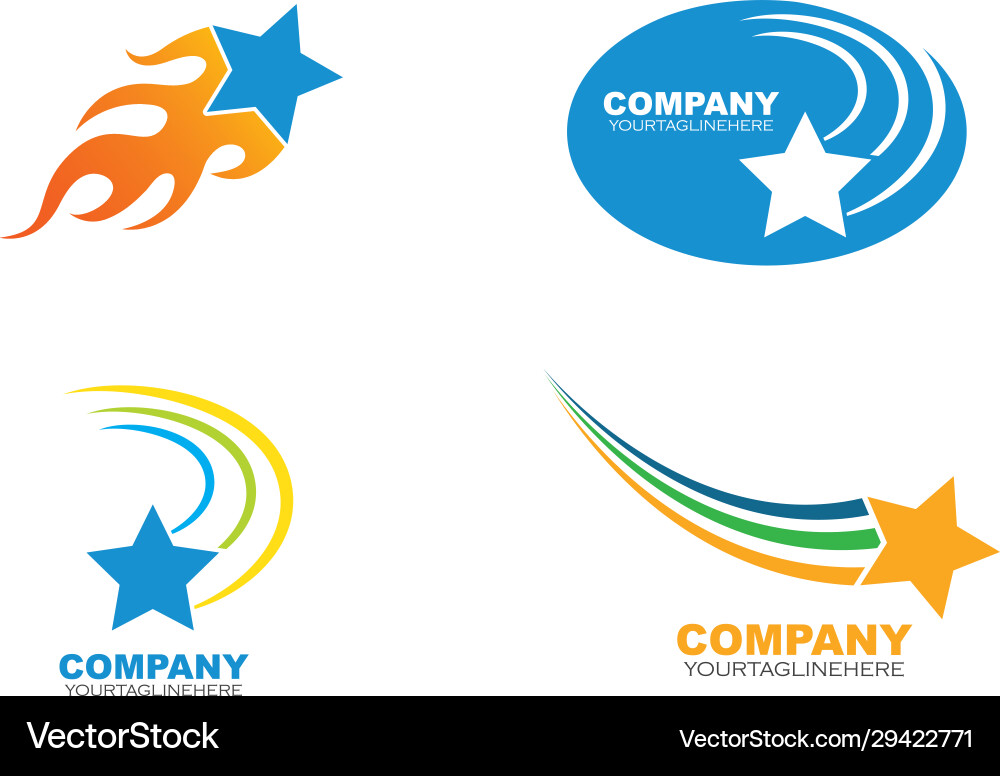 Star logo icon Royalty Free Vector Image - VectorStock