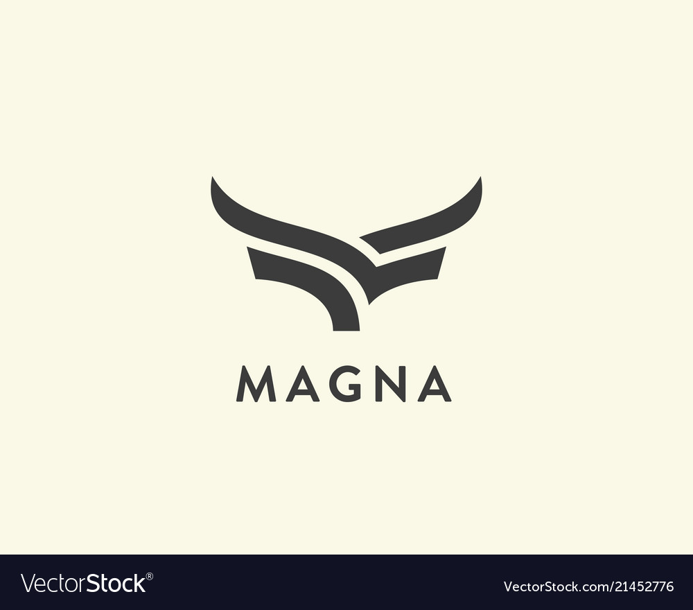Abstract cow steak premium logo design creative vector image Abstract cow steak premium logo design creative