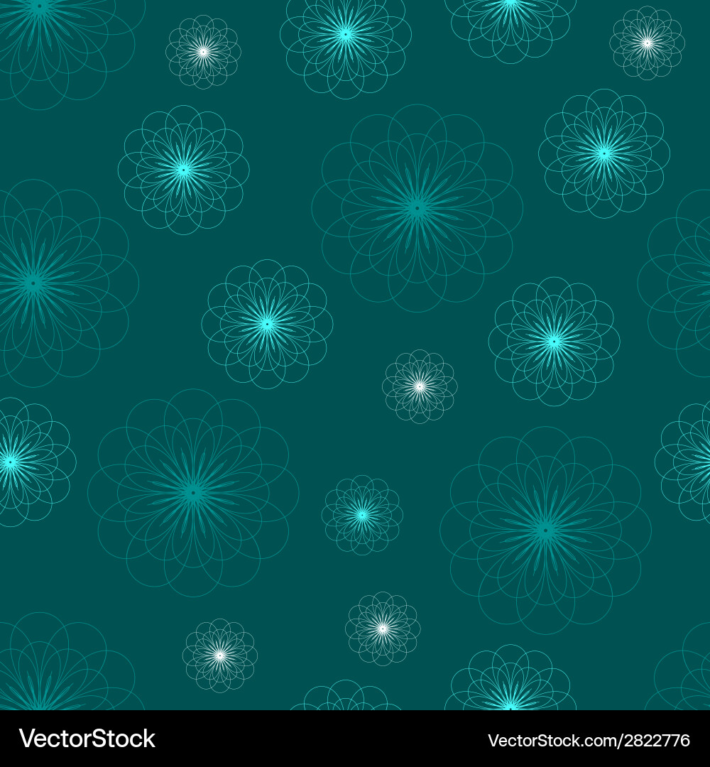 Openwork snowflakes seamless pattern Royalty Free Vector
