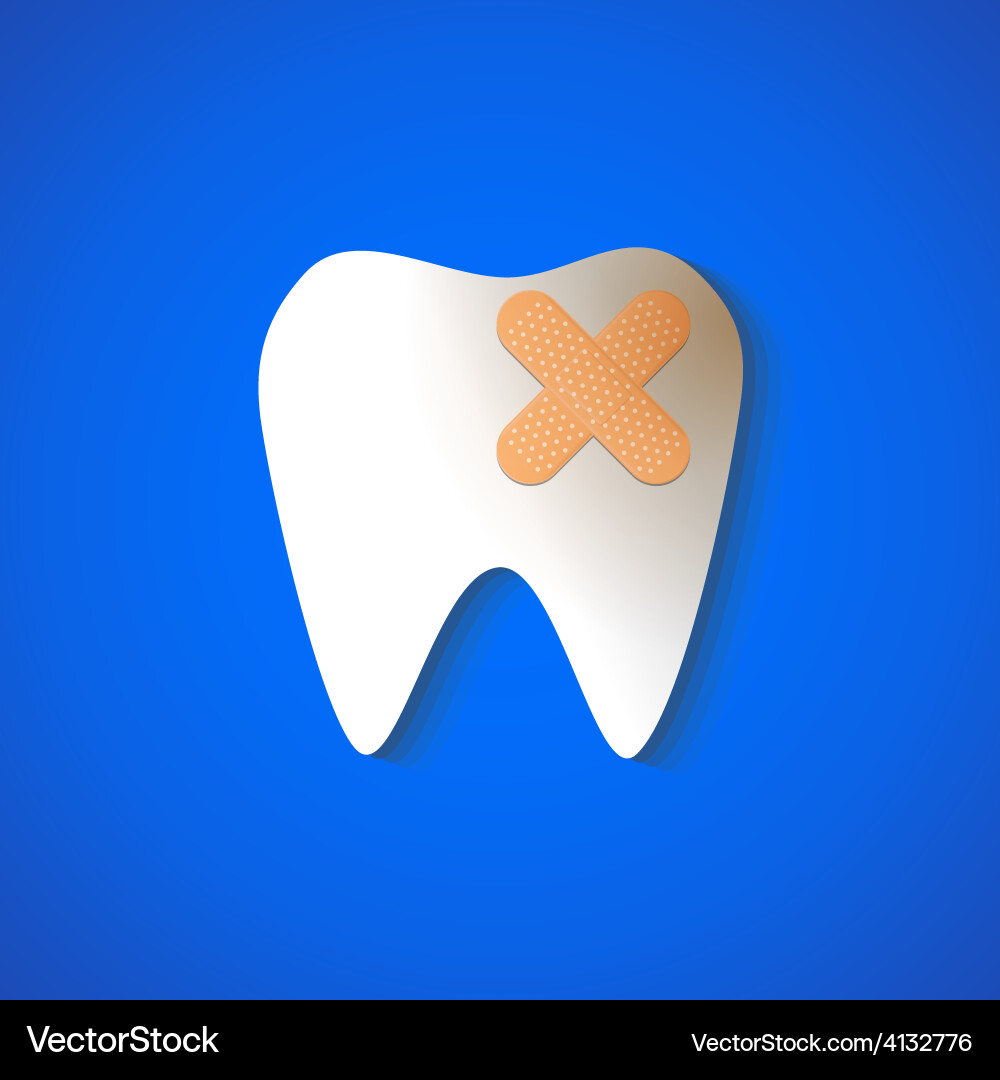 Tooth decay Royalty Free Vector Image - VectorStock