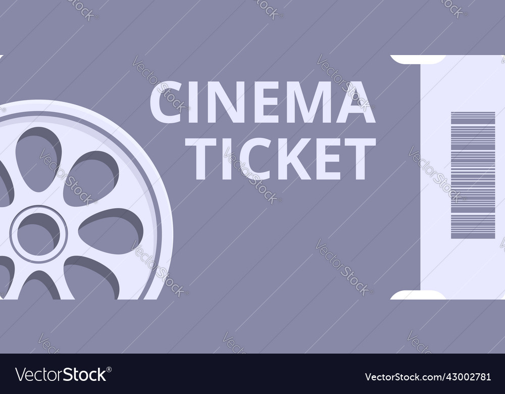 old-cinema-ticket-icon-cartoon-movie-film-vector-image