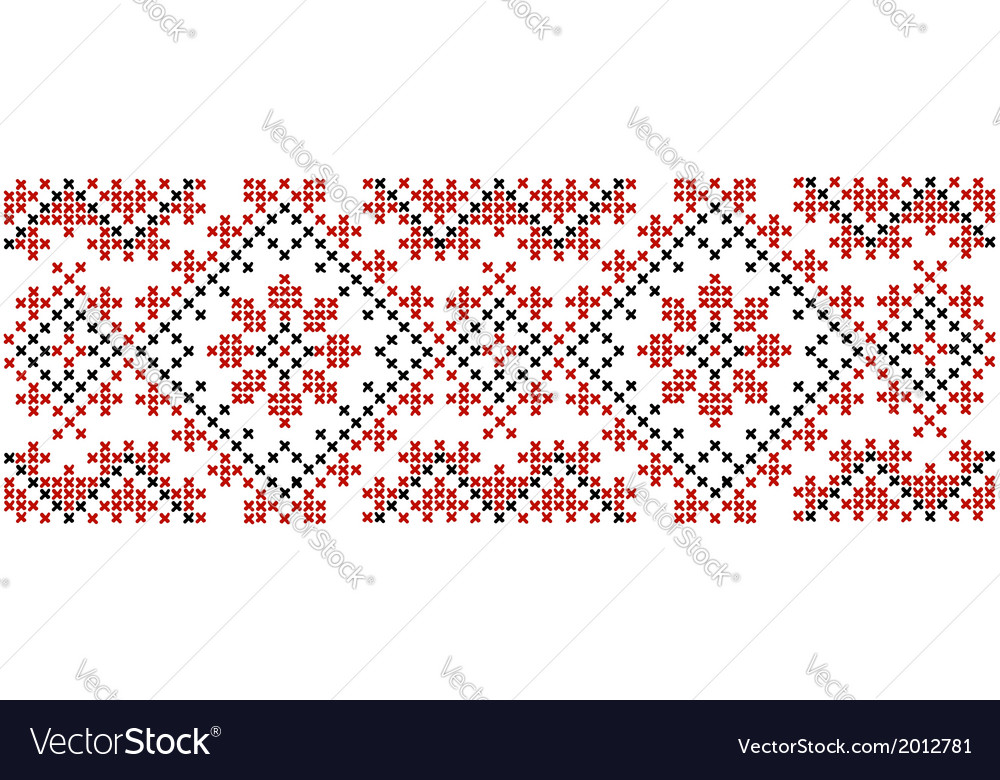 Ukrainian national ornaments Royalty Free Vector Image