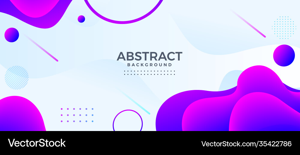 Fluid abstract background Royalty Free Vector Image