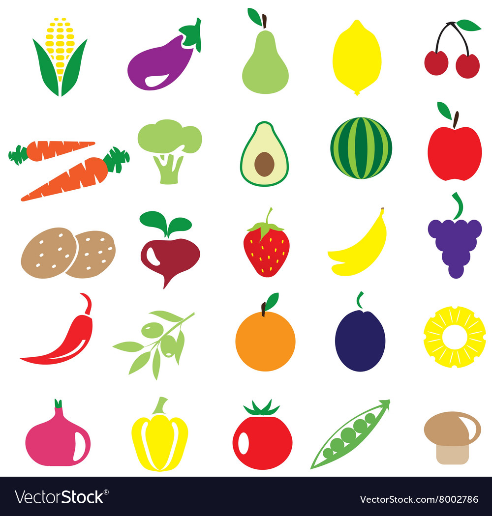 Fruits Royalty Free Vector Image - VectorStock