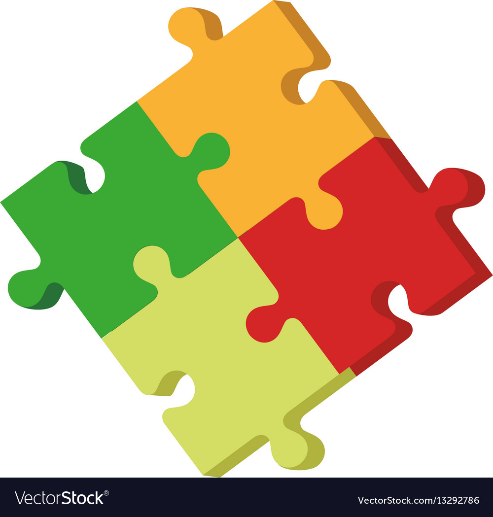 Puzzle game Royalty Free Vector Image - VectorStock