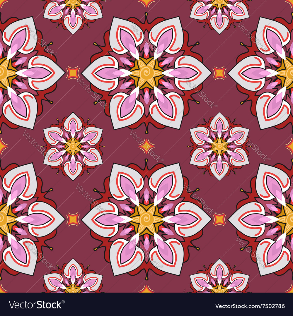 Summer theme seamless pattern Royalty Free Vector Image