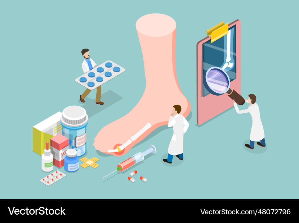 3d isometric flat conceptual Royalty Free Vector Image