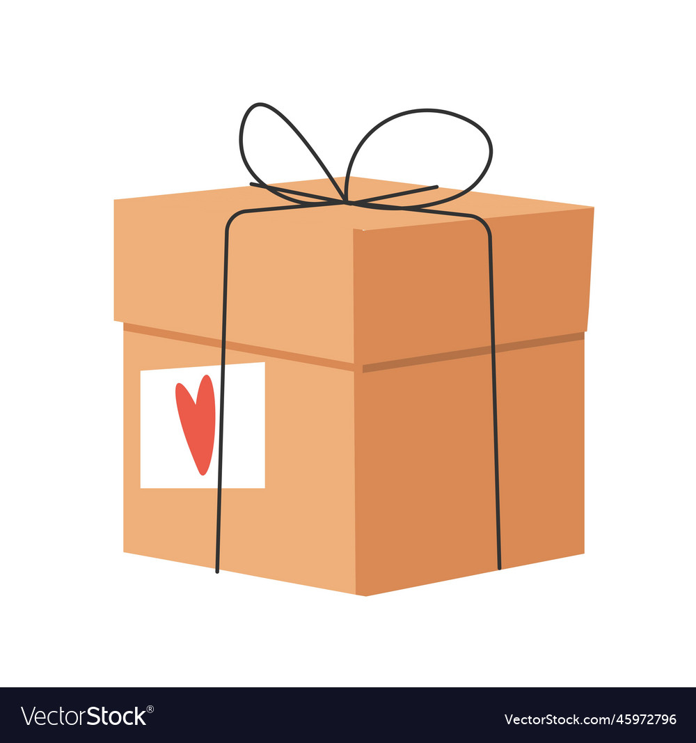 Gift box Royalty Free Vector Image - VectorStock