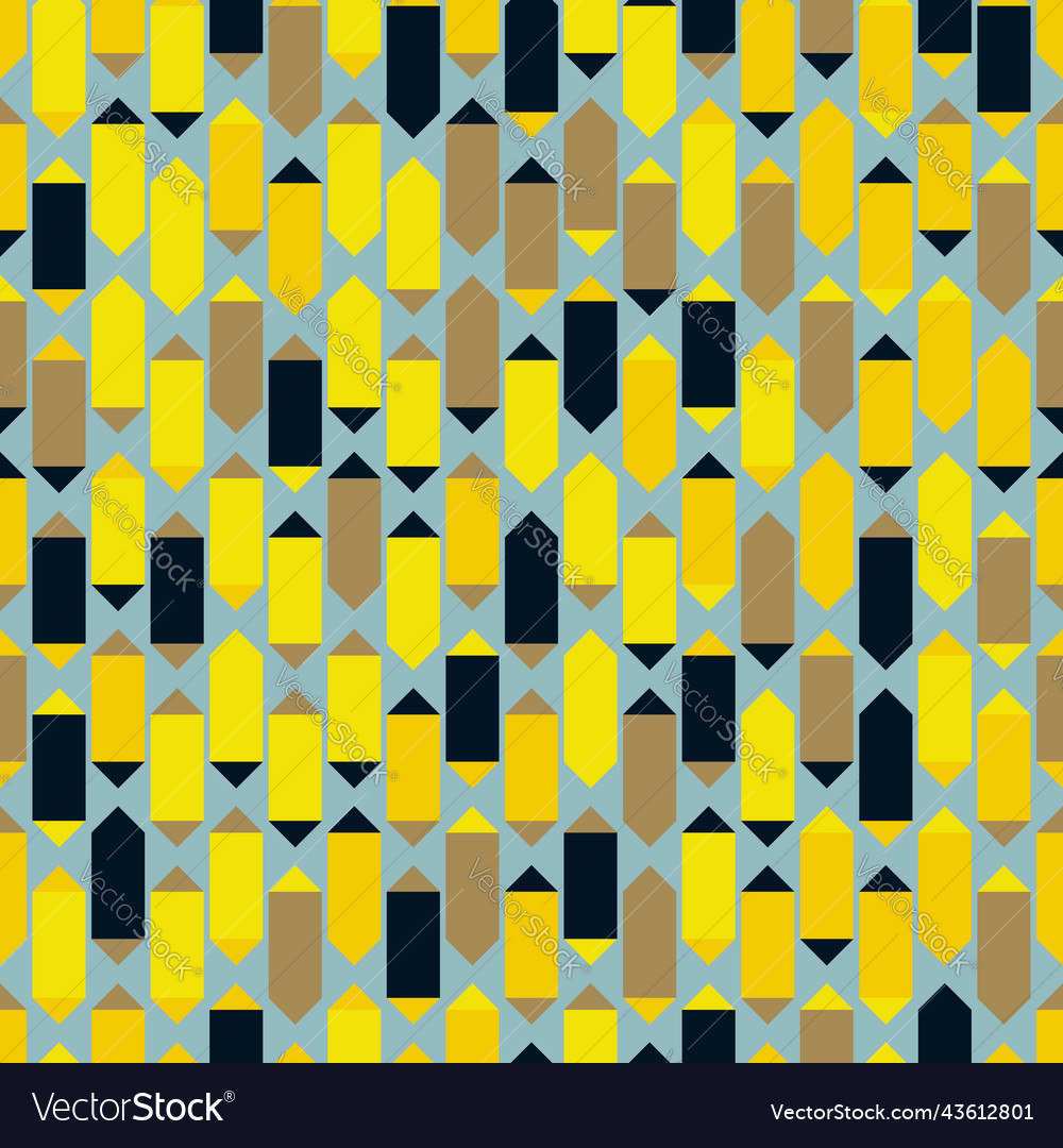 Geometric rectangle with triangle seamless pattern