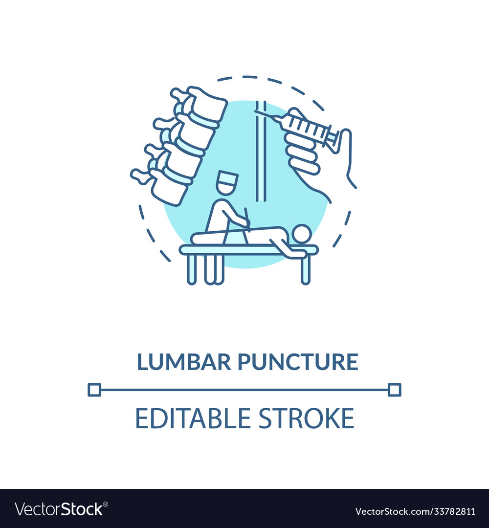 Lumbar Puncture Clip Art