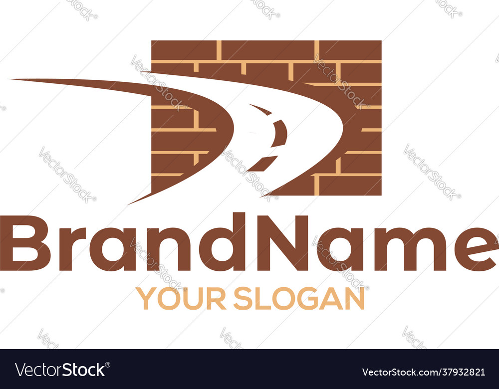 Brick way logo design