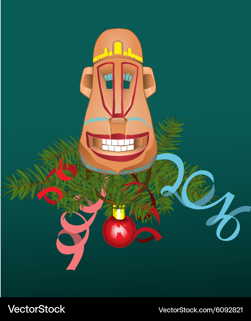 Monkey mask Royalty Free Vector Image - VectorStock
