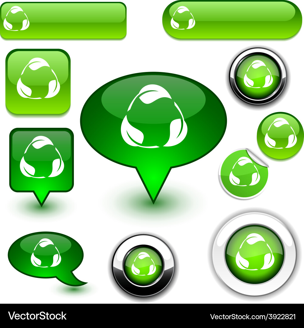 Recycle signs Royalty Free Vector Image - VectorStock