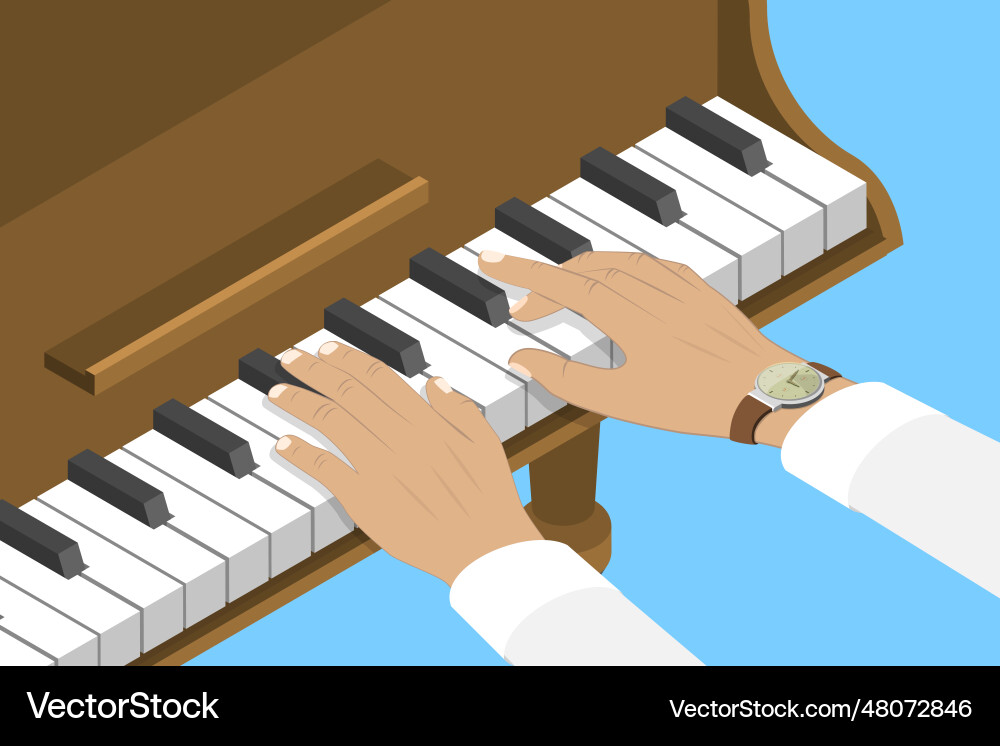 3d isometric flat conceptual Royalty Free Vector Image