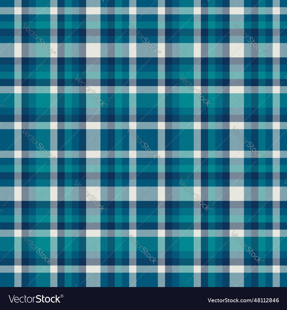 Background plaid check of textile fabric Vector Image