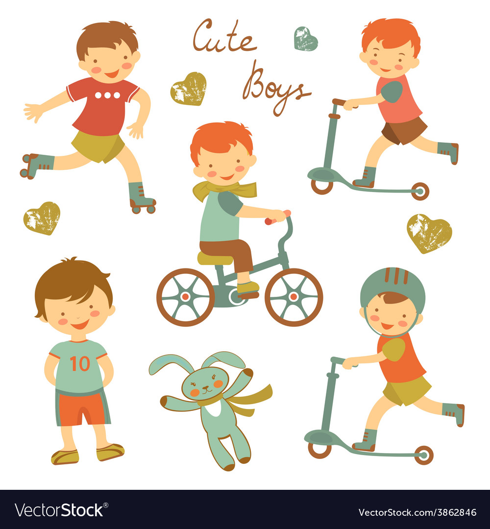 Cute little boys