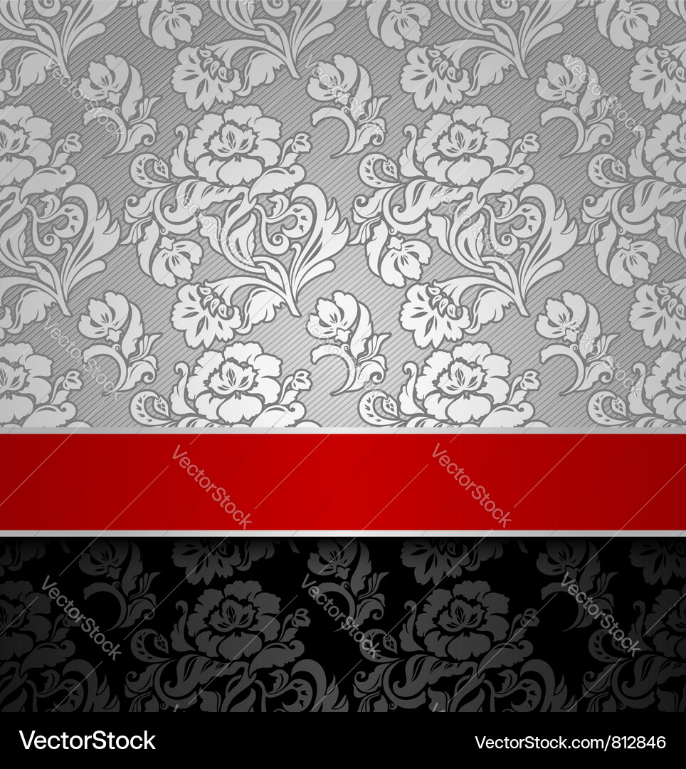 Seamless decorative background Royalty Free Vector Image