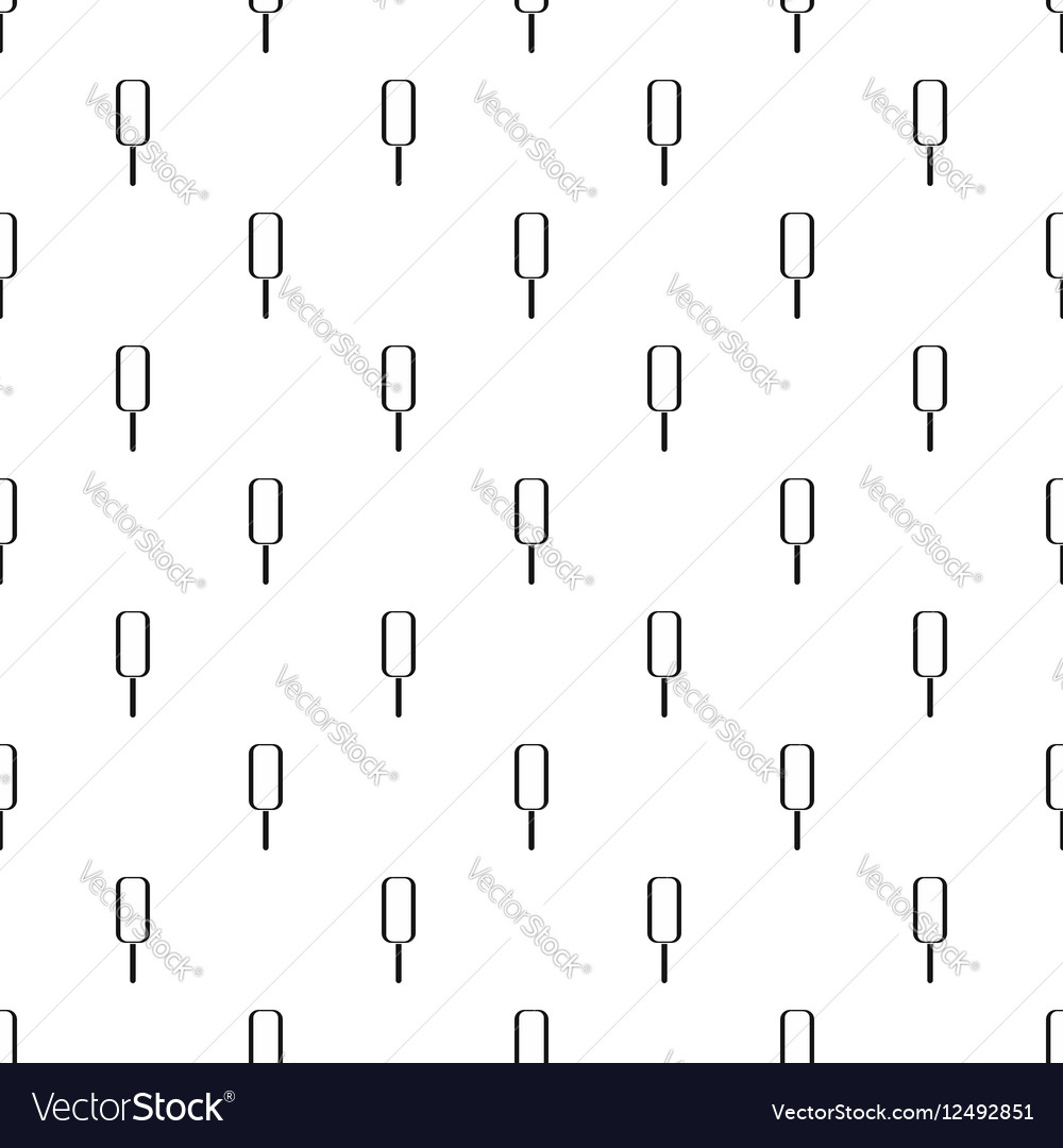 Popsicle pattern simple style Royalty Free Vector Image