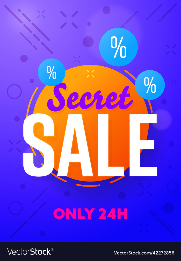 Banner advertising secrete sale limited in 24