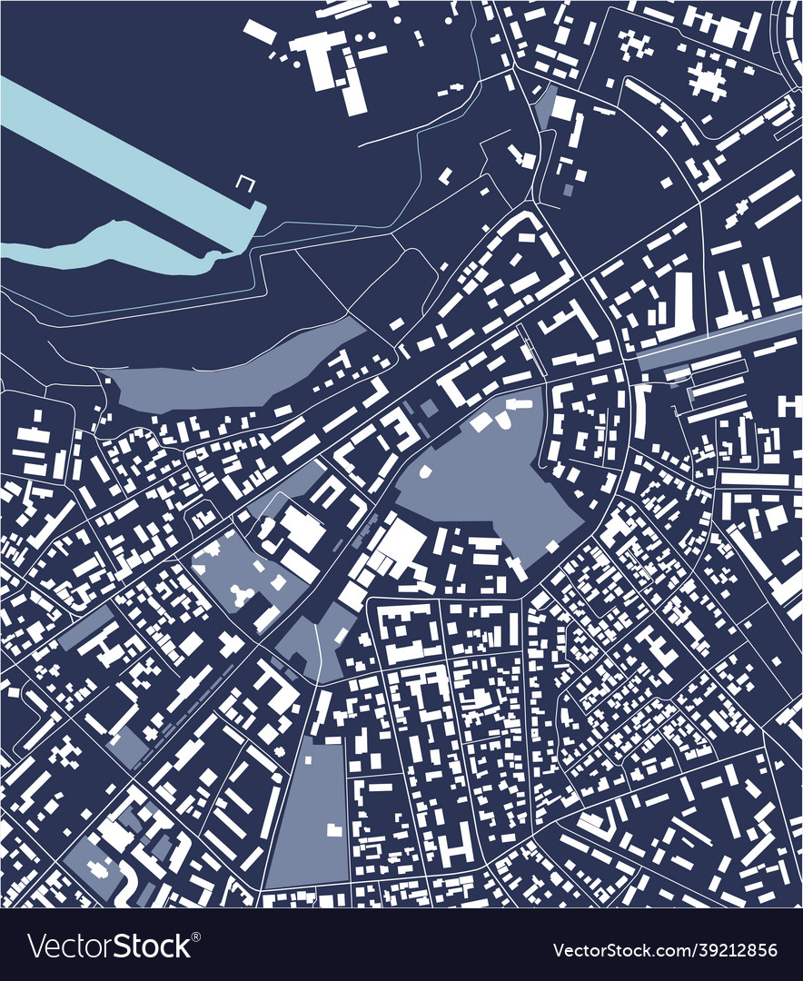 Map of the city of balti moldova Royalty Free Vector Image