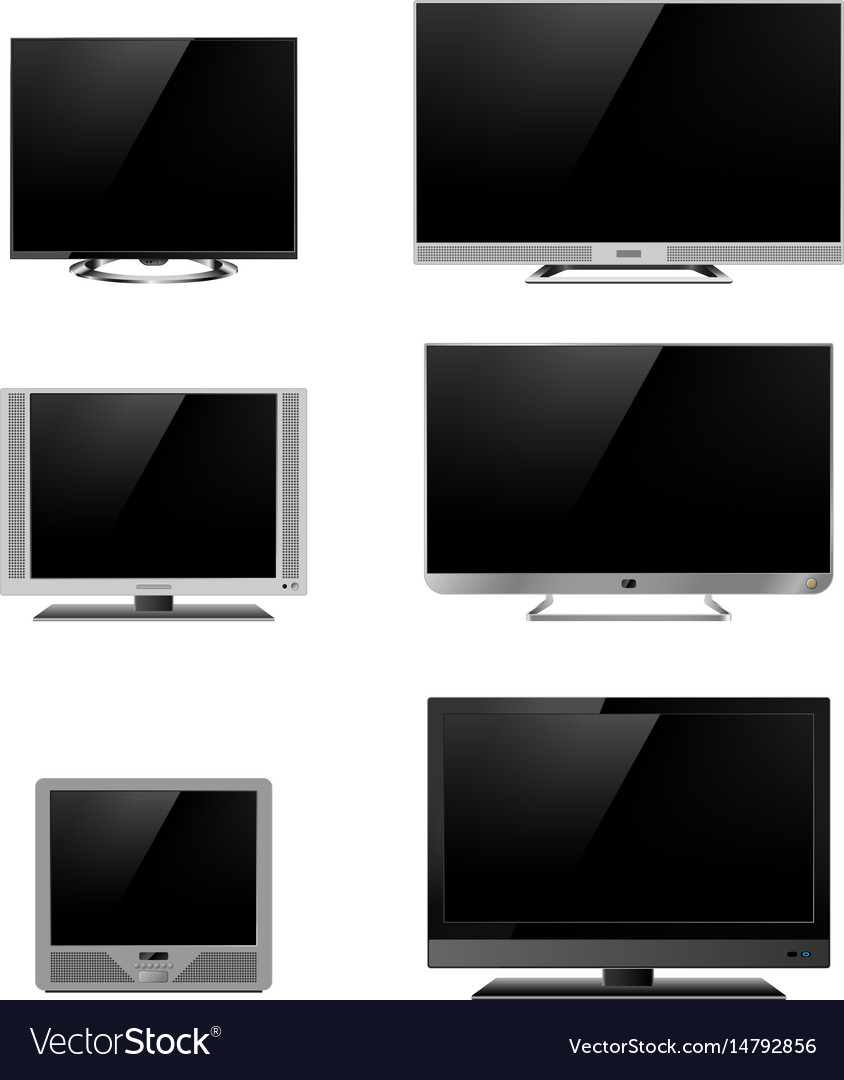 Tv Bildschirm lcd Monitor Vorlage elektronisches Gerät