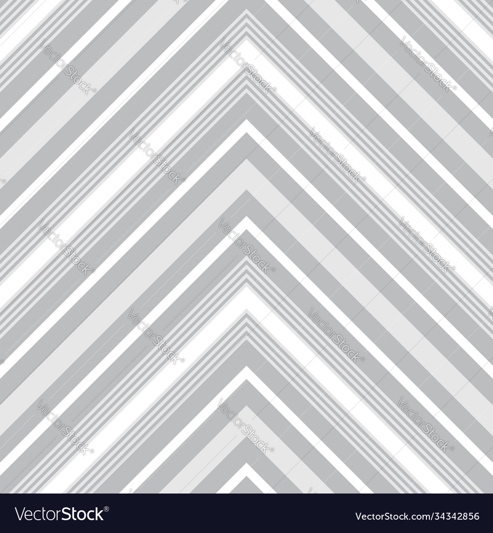 White chevron diagonal stripes seamless pattern Vector Image