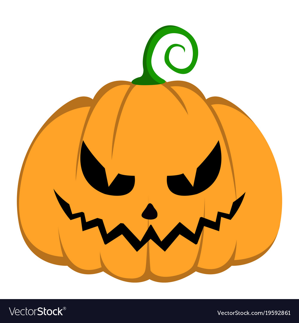 Isolierte Halloweenjacke-o-lantern