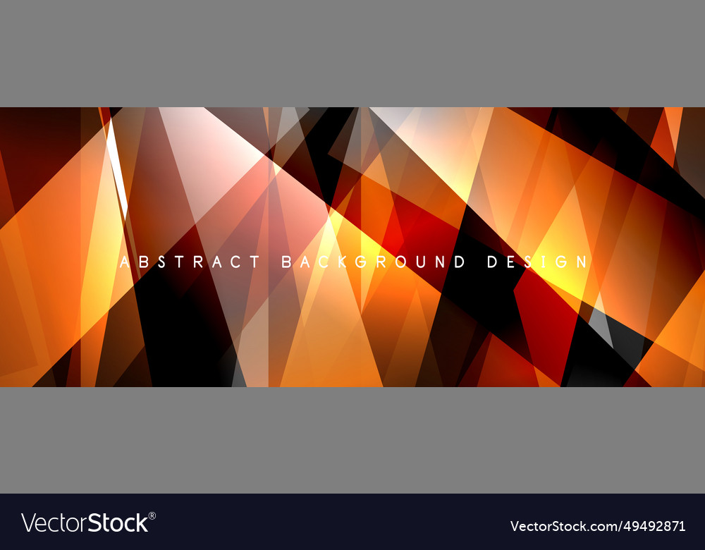 Breaking glass background kaleidoscope effect Vector Image