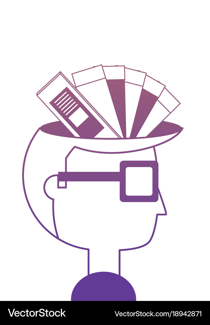 Creative process design Royalty Free Vector Image