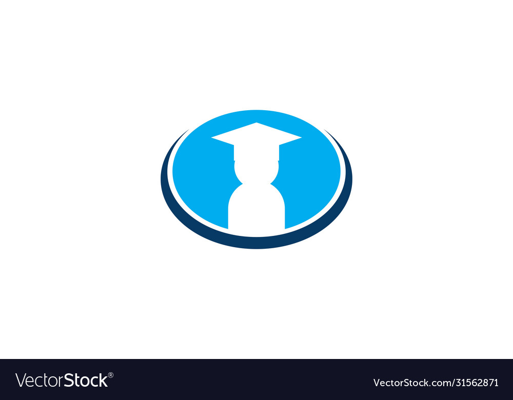 Education logo template Royalty Free Vector Image