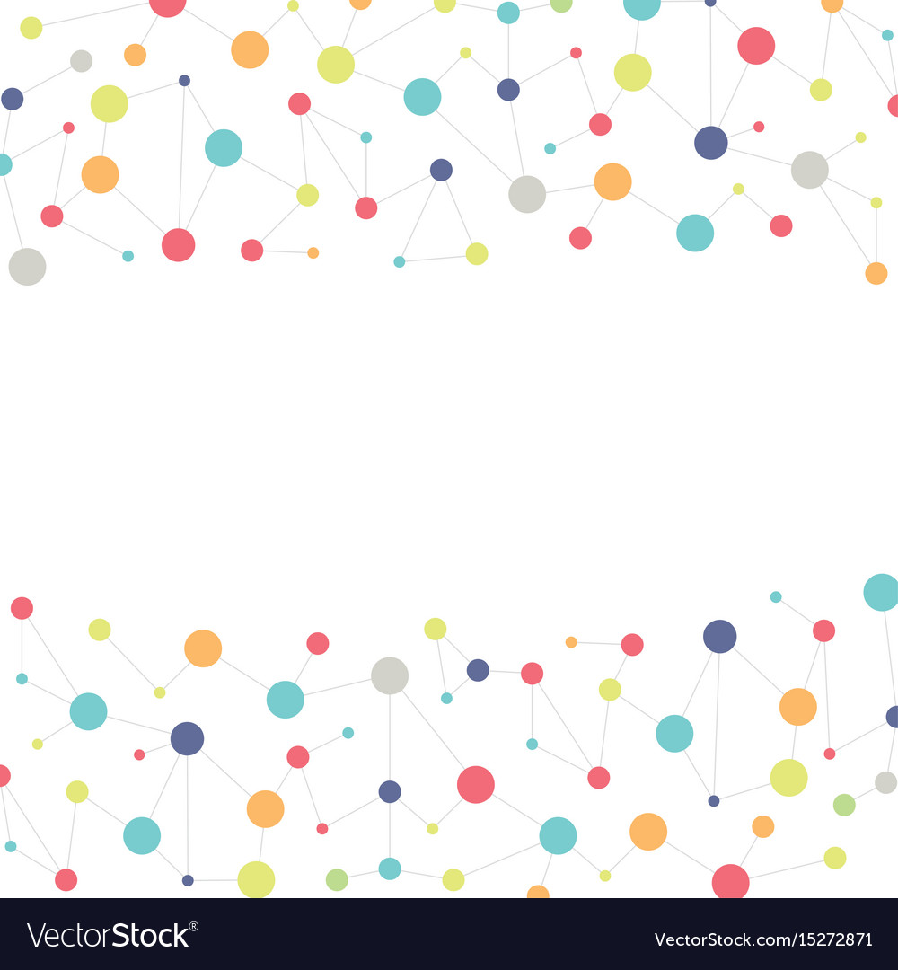 Network color technology communication background Vector Image