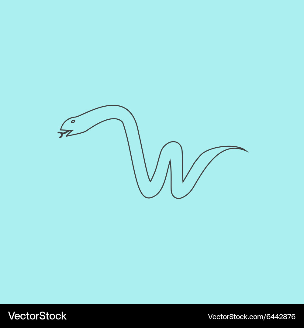 Snake icon Royalty Free Vector Image - VectorStock