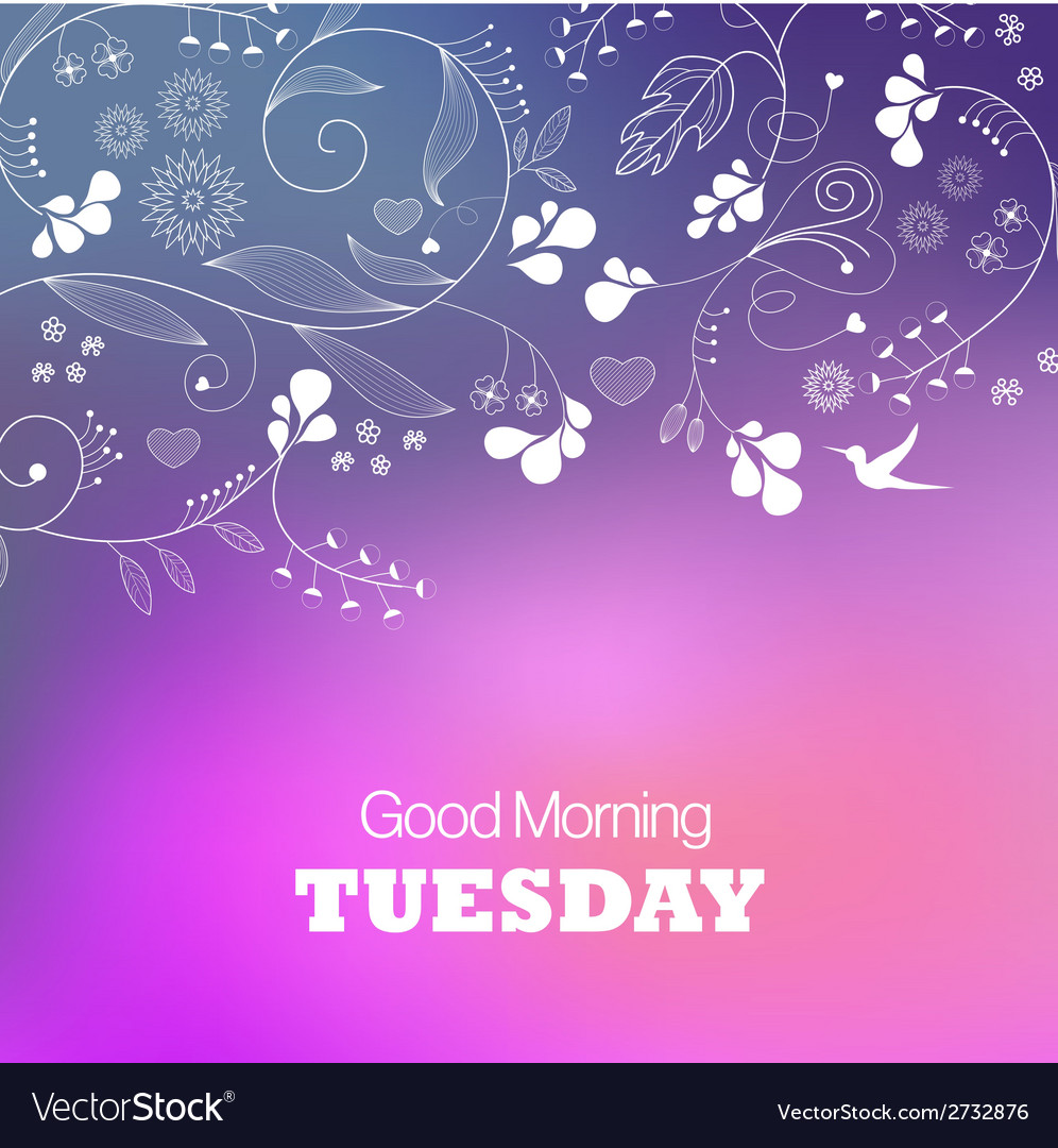 Tuesday Royalty Free Vector Image - VectorStock