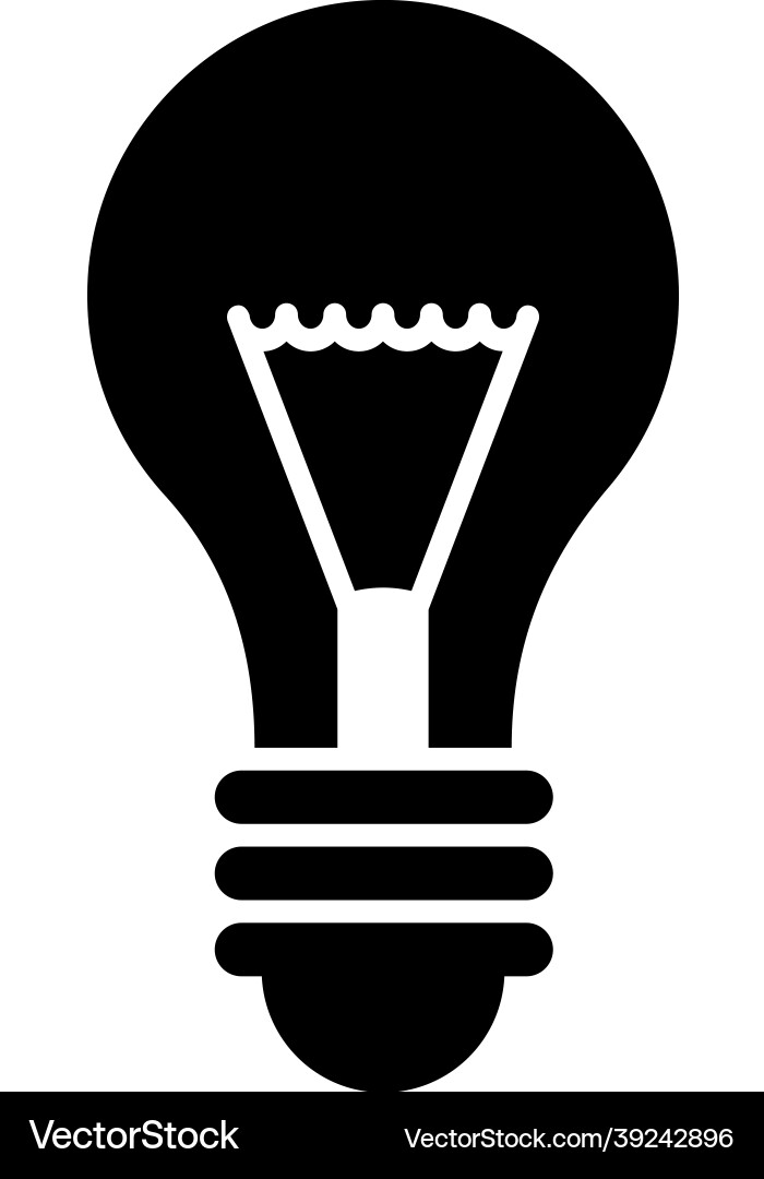 Bulb Royalty Free Vector Image - VectorStock