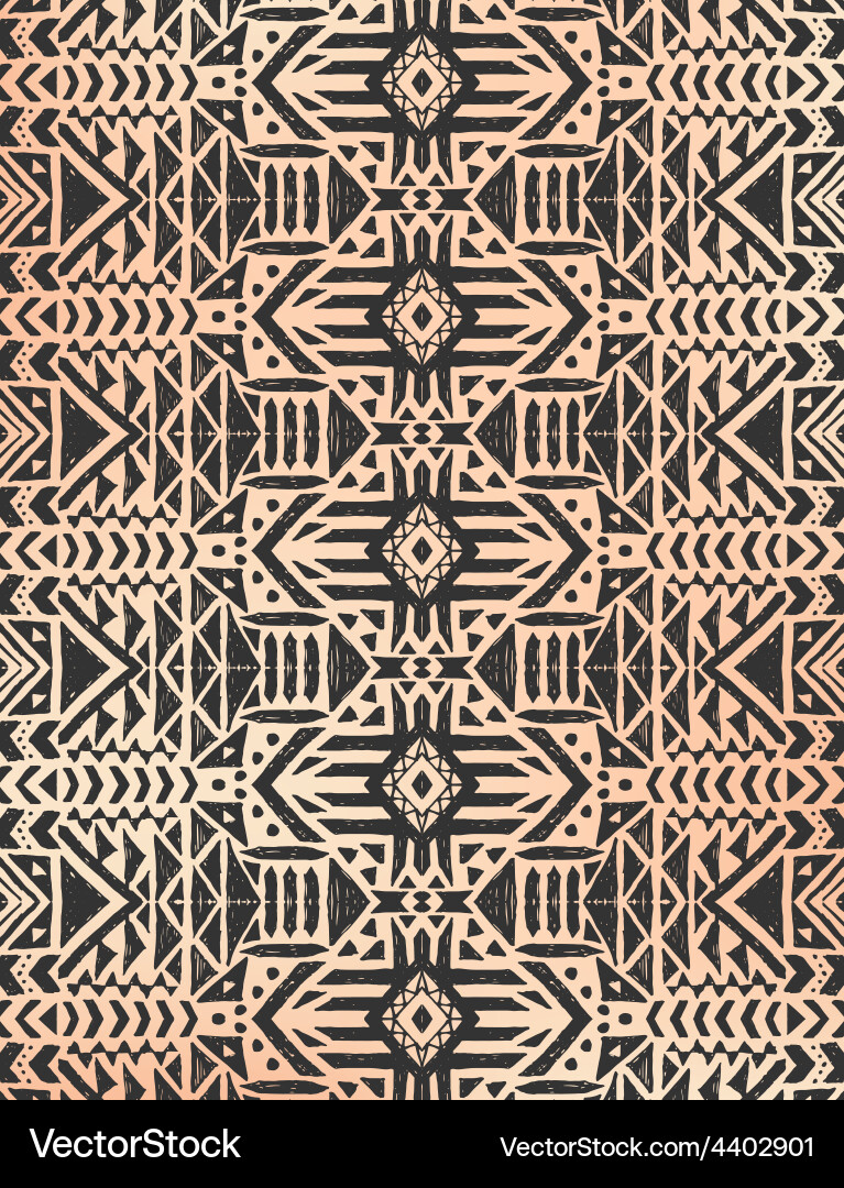 Aztec tribal mexican seamless pattern Royalty Free Vector