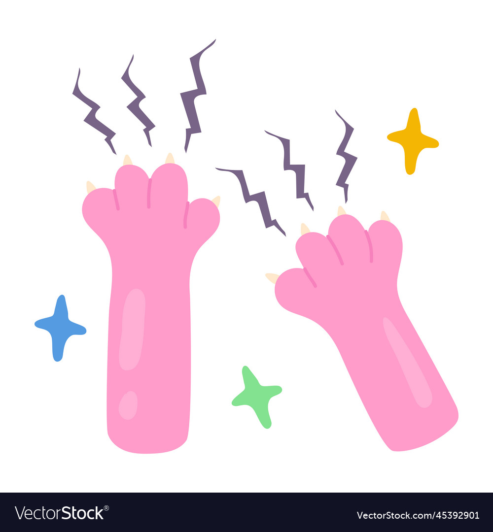 Claw scars Royalty Free Vector Image - VectorStock