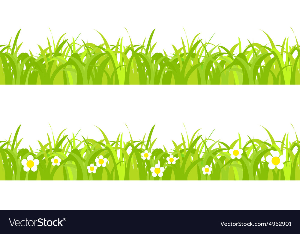 Seamless grass Royalty Free Vector Image - VectorStock